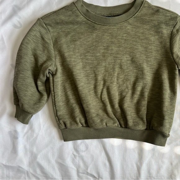 Old Navy Olive Green Kids Matching Pant Set Size 12-18 Months - Picture 3 of 16